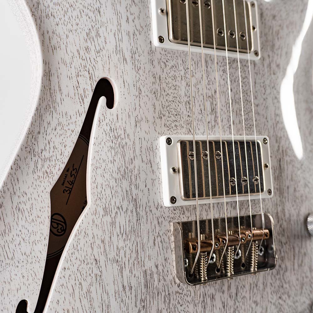 Oz-T Carved Top Semi-Hollow - Grained Blonde - #31455