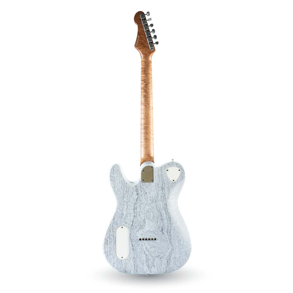 Oz-T Carved Top Semi-Hollow - Grained Blonde - #31455